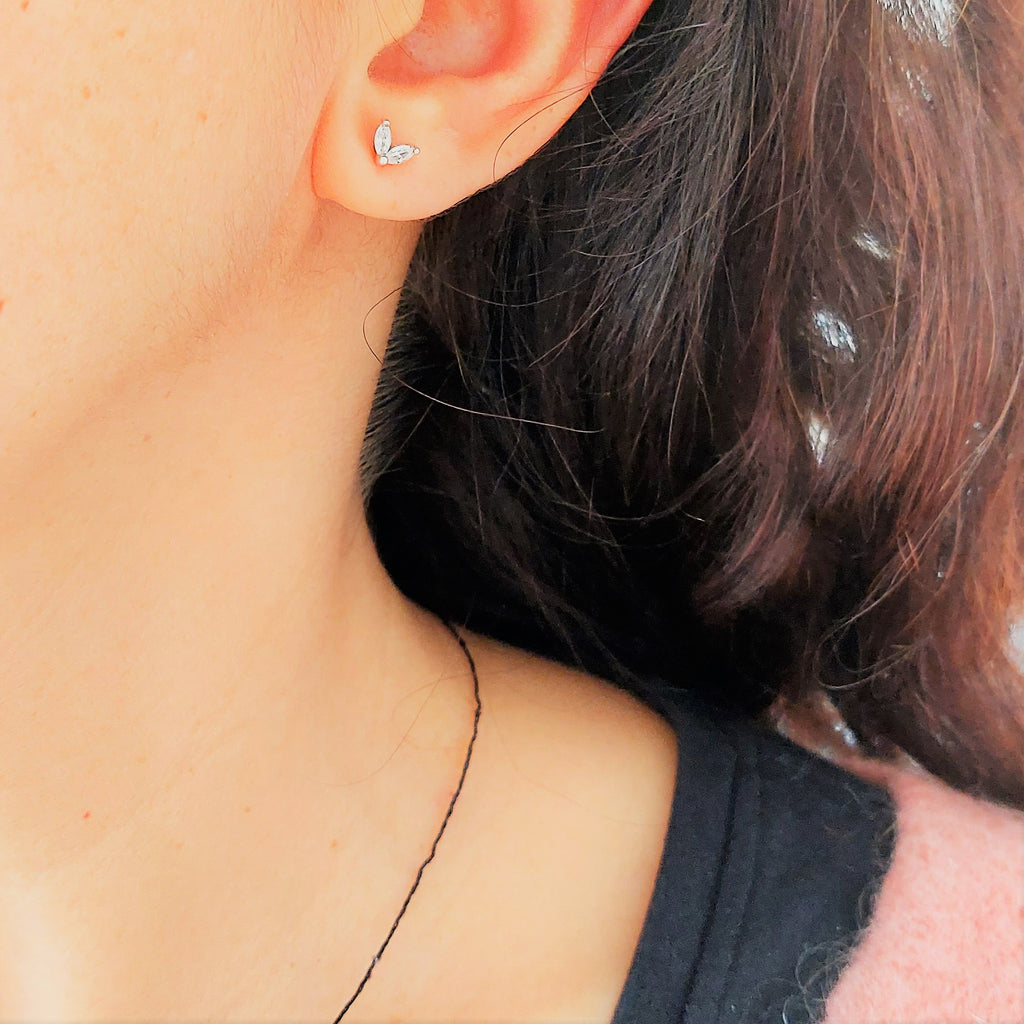Butterfly Stud