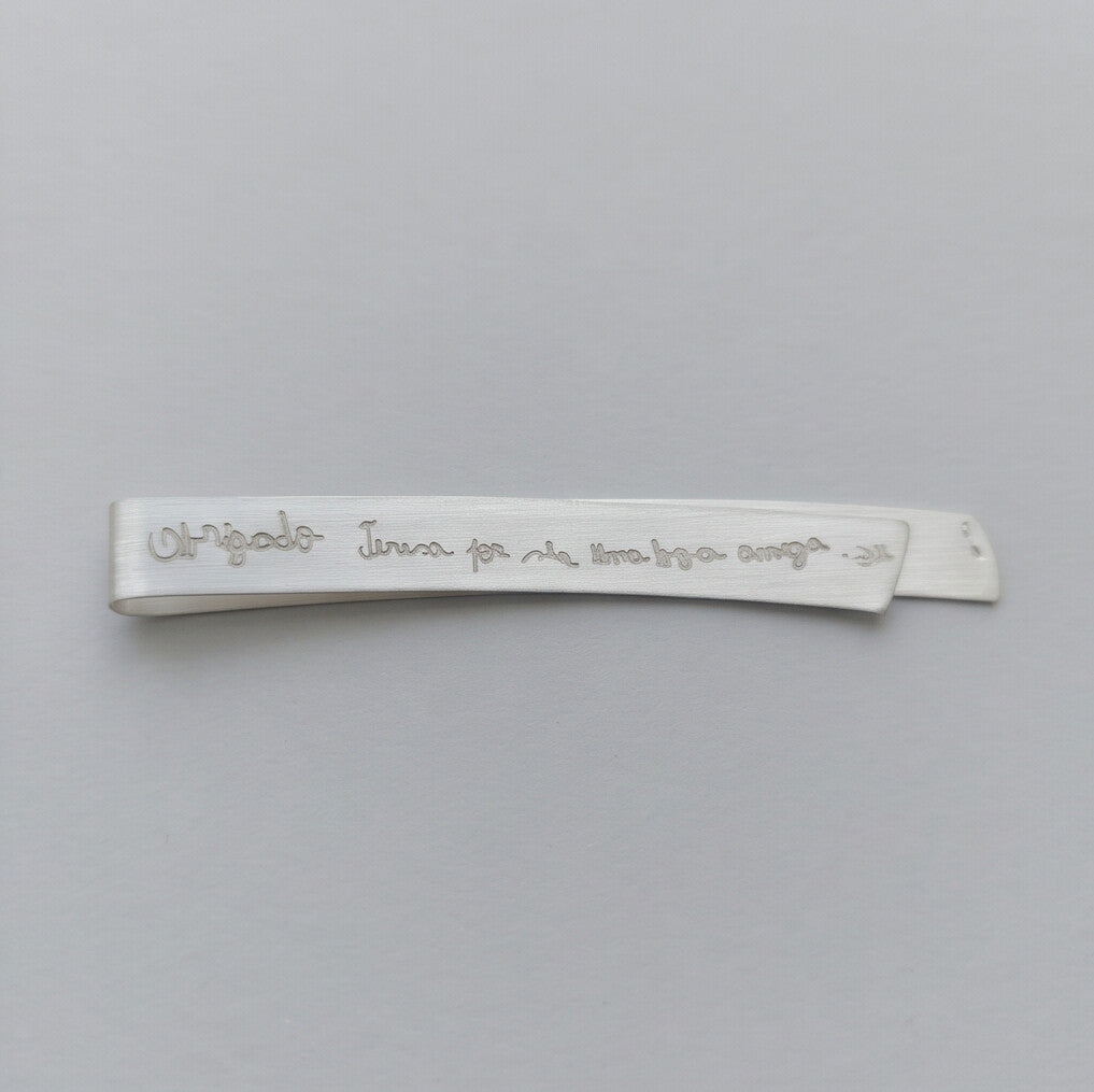 Still book marker - Laser engraving