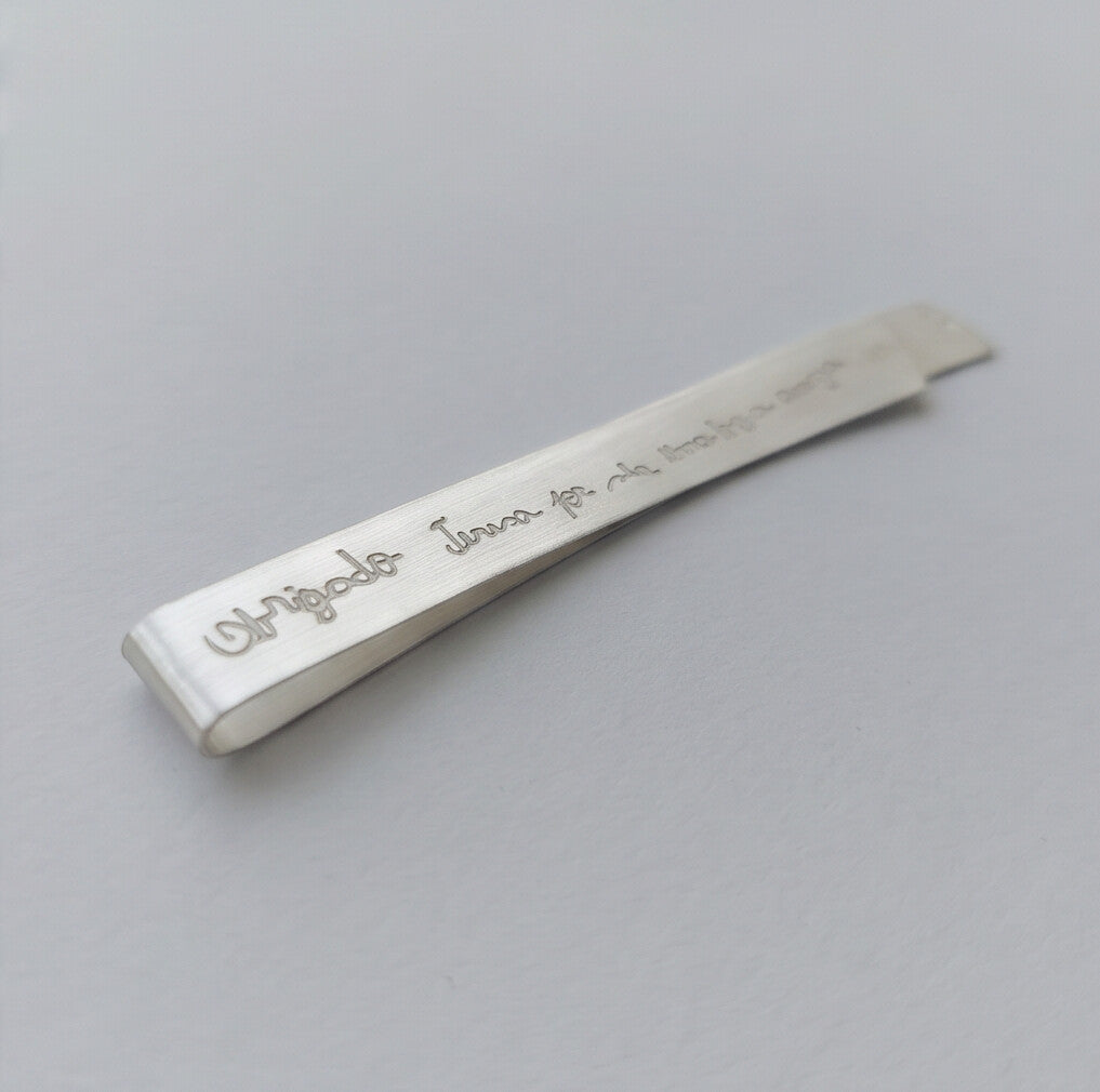 Still book marker - Laser engraving